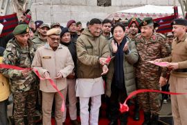 Minister of State for Defence Sanjay Seth inaugurated the Chungthang-Lachen Road in North Sikkim